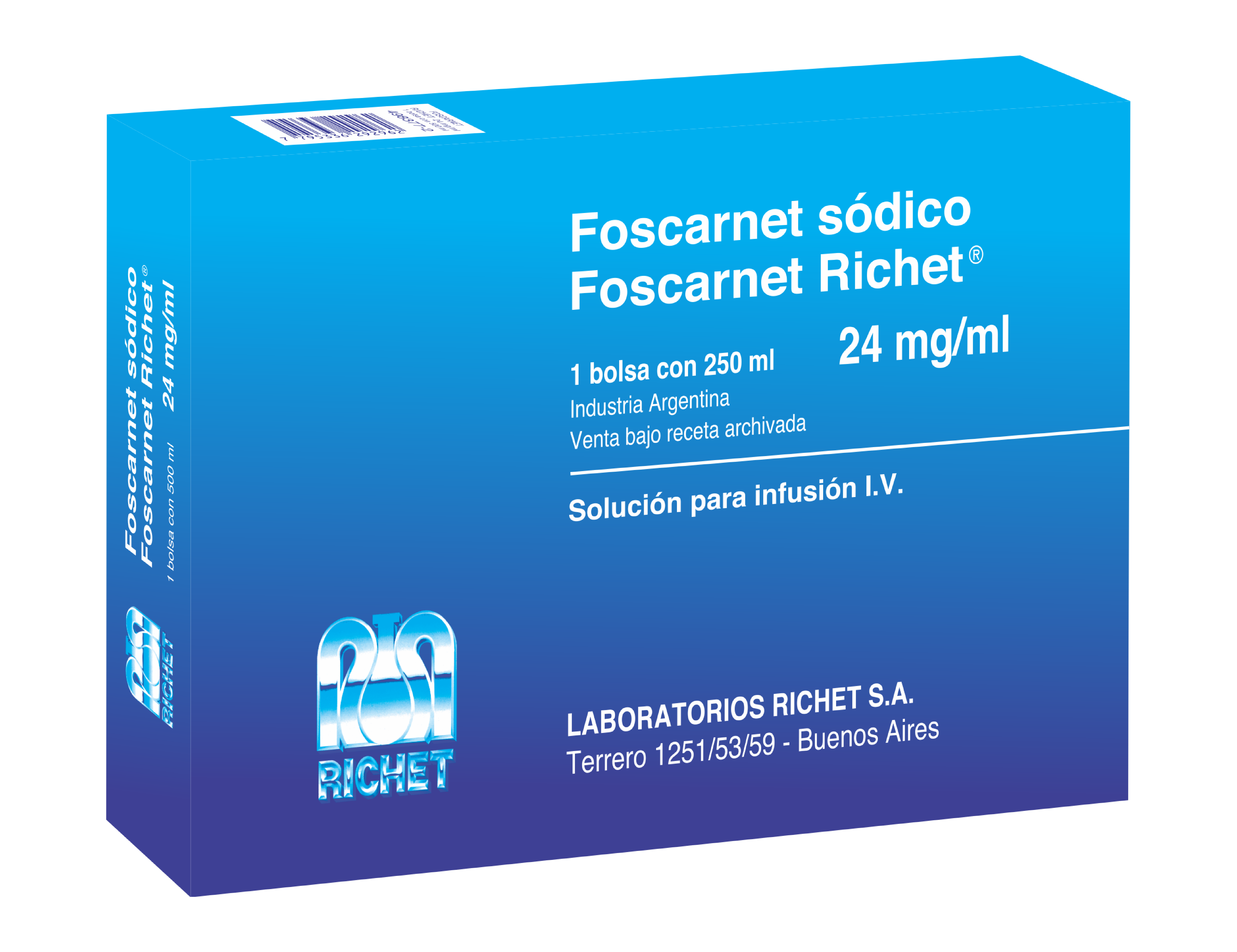 FOSCARNET SÓDICO RICHET 24mg