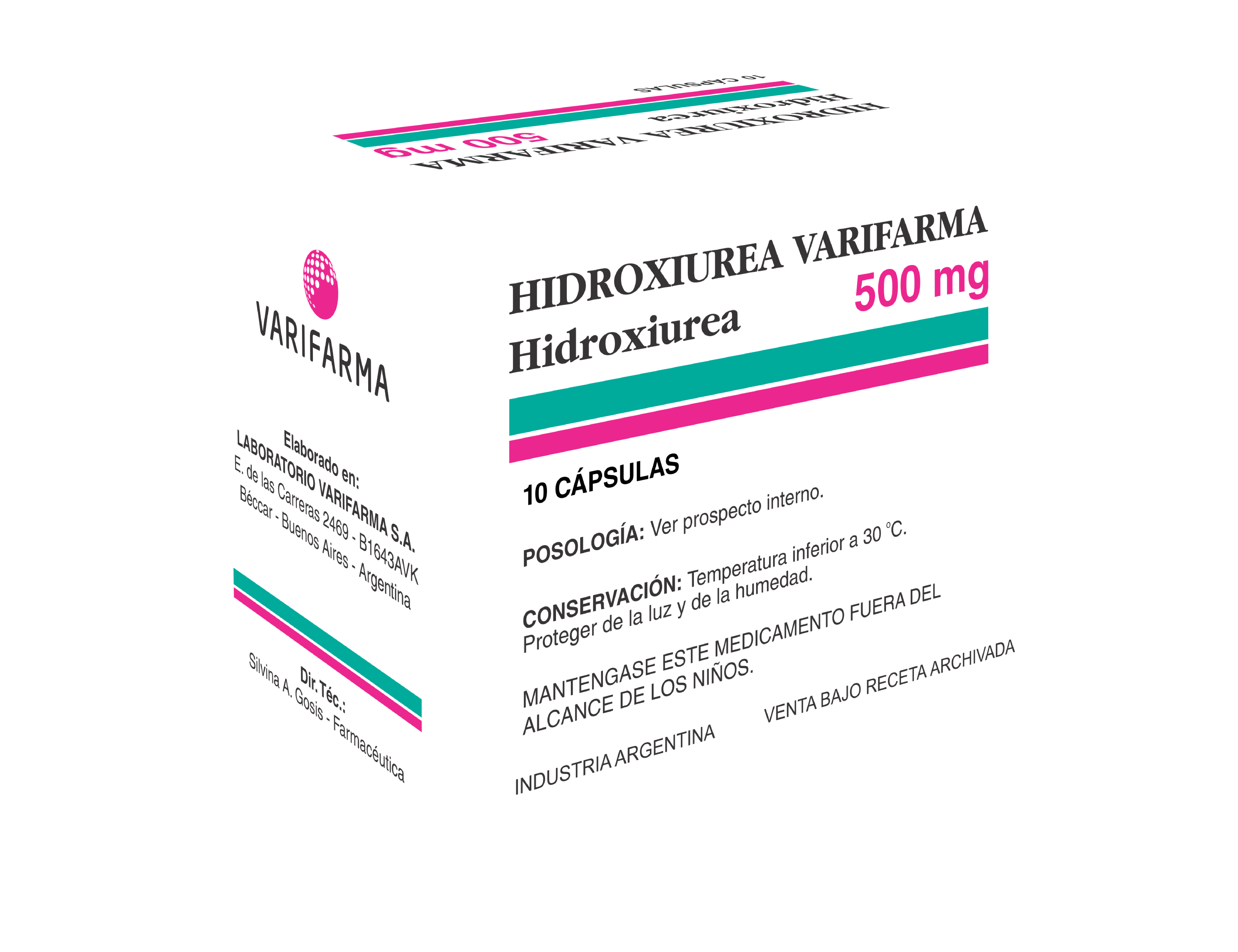 HIDROXIUREA 500 MG VARIFARMA