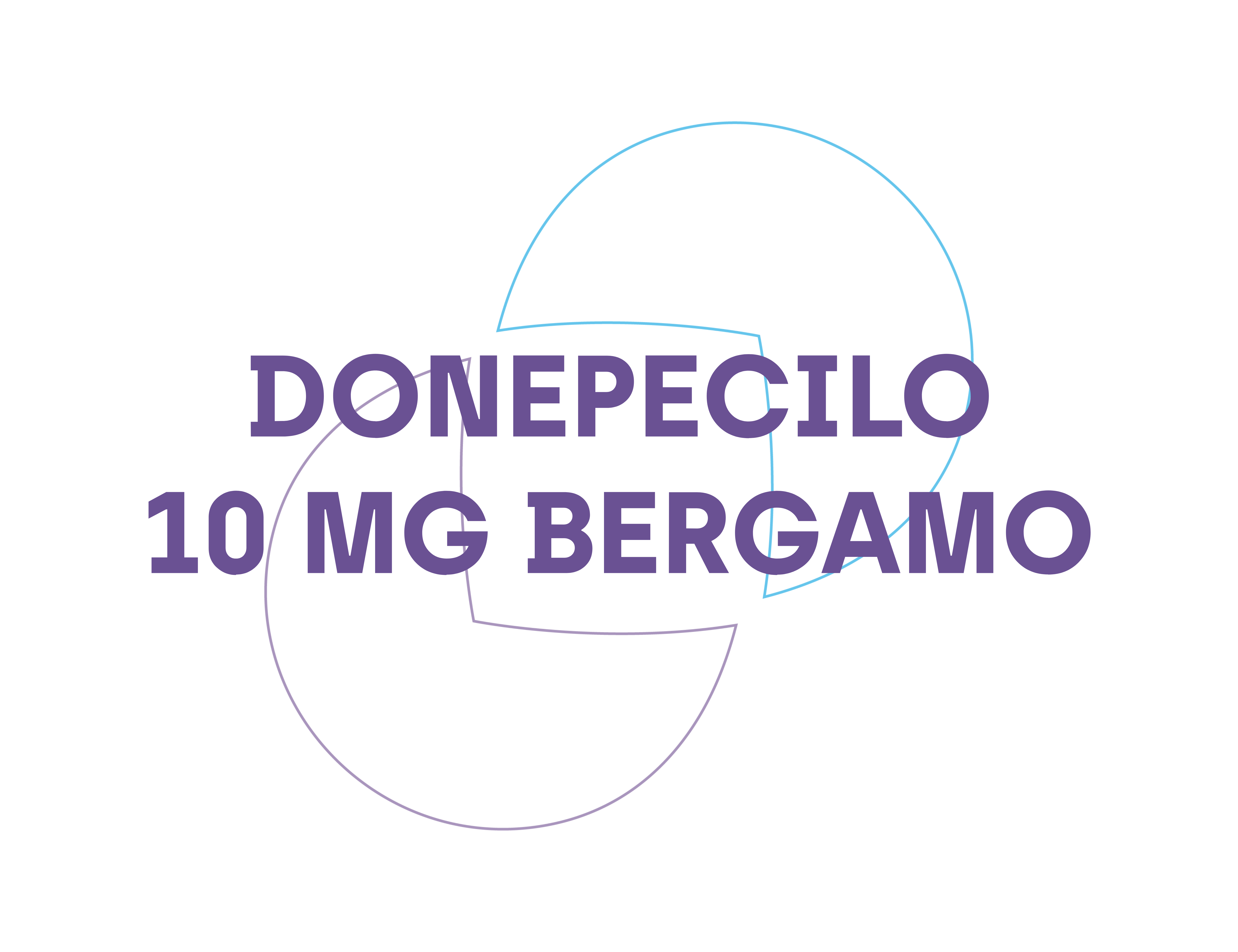 DONEPECILO 10 MG BERGAMO — fondo transparente DONEPECILO 10 MG BERGAMO
