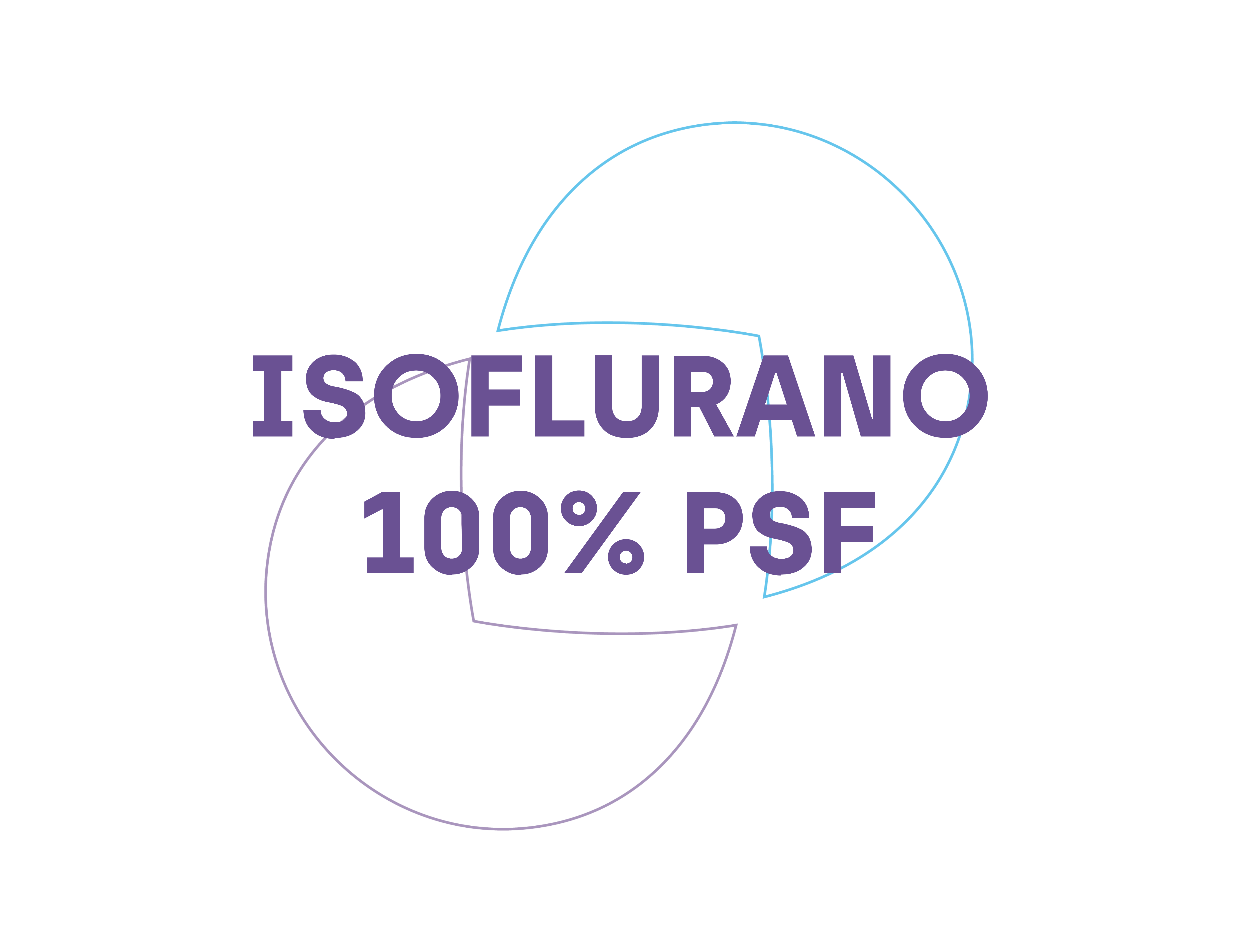 ISOFLURANO 100% PSF — fondo transparente ISOFLURANO 100% PSF