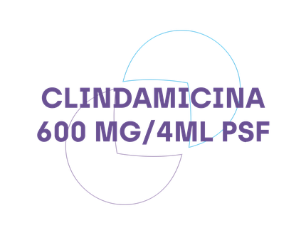 CLINDAMICINA 600 MG/4ML PSF